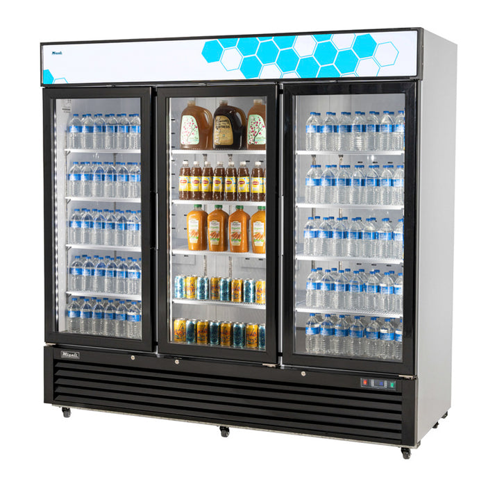 Migali Competitor Series® 72 cu/ft 3 Doors Refrigerator C-72RM-HC