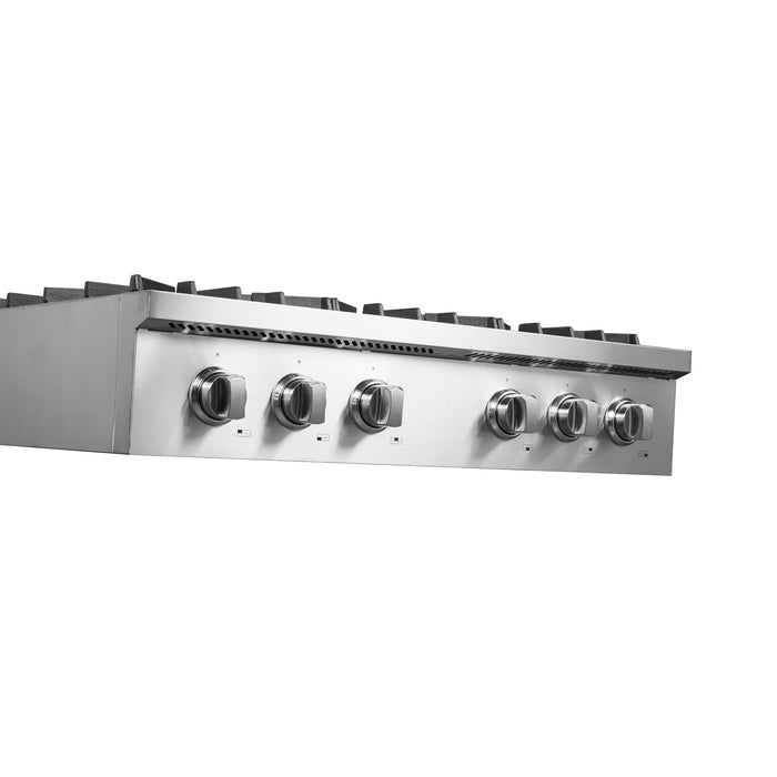 Forno Lseo 36"  Gas Rangetop, 6 Burners, Griddle FCTGS5737-36